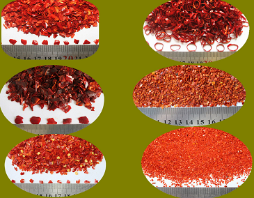 Piment séché et paprika